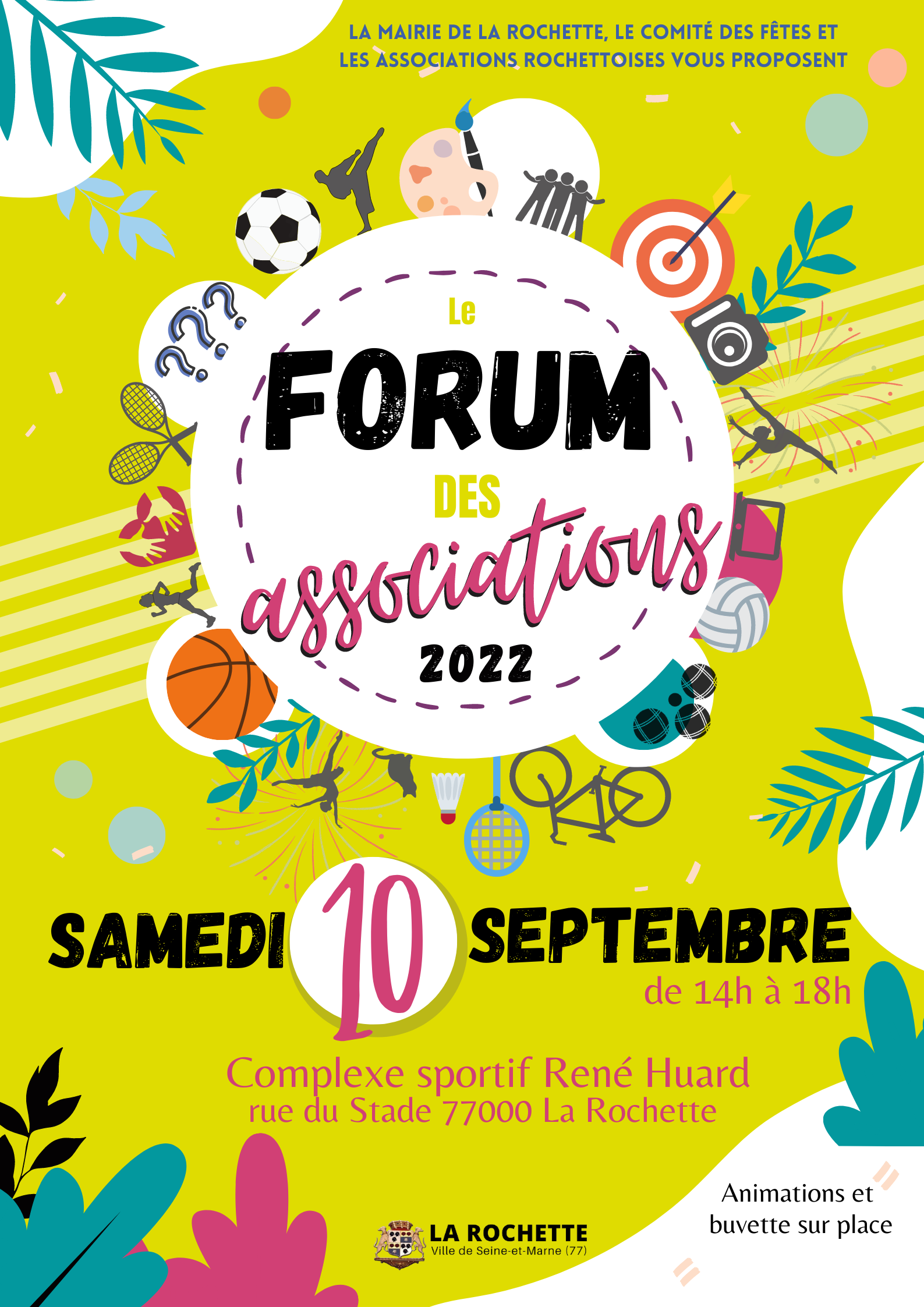 Affiche Forum des associations 2022.2
